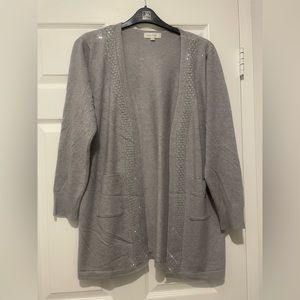 Mosnova women’s sweater size L grey color